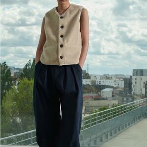 Soeur Fusil shearling vest